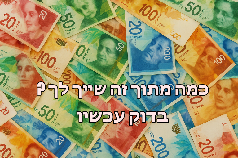 טעות בתלושים גרמה לשכירים נזק כספי עצום